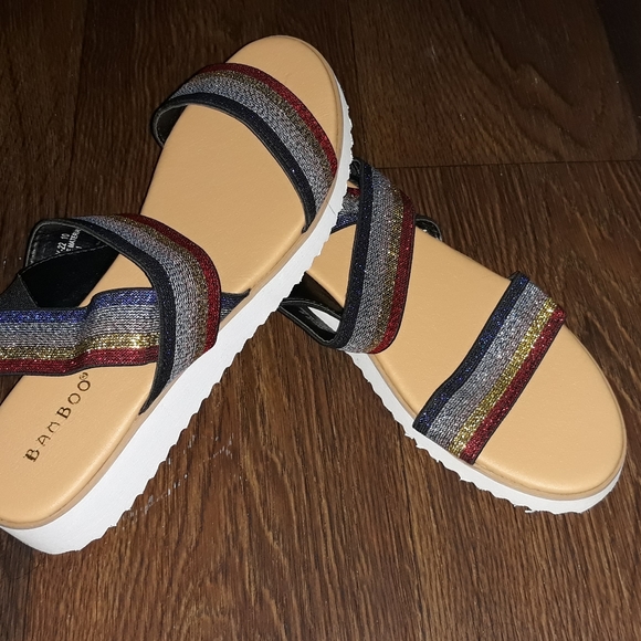 bamboo rainbow sandals